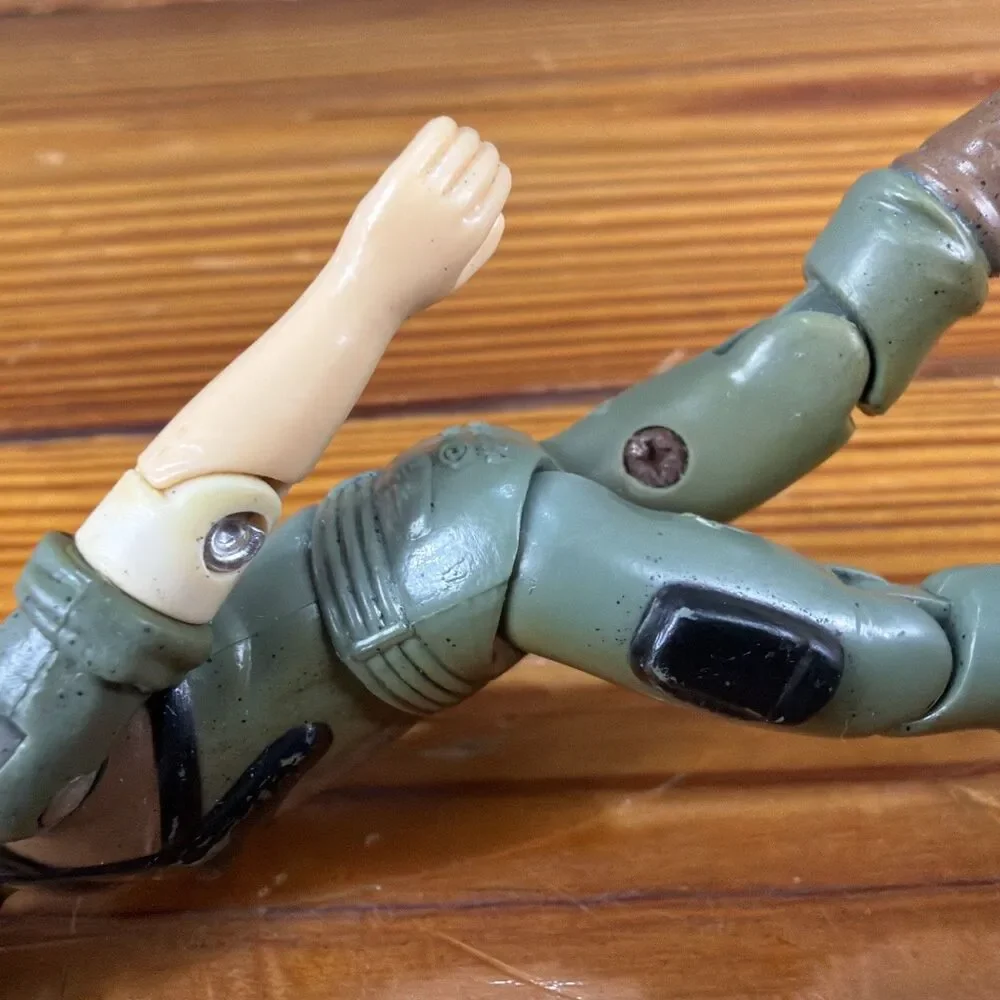 Vintage 1983 GI Joe ARAH V1.5 Clutch Swivel Arm With Original Helmet Nice